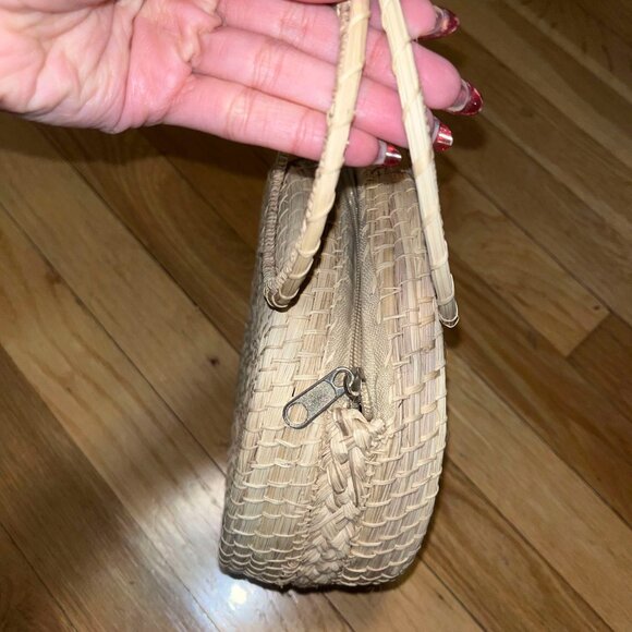 Bamboo Style Circular Handbag Purse *Brand NEW* - Picture 7 of 7
